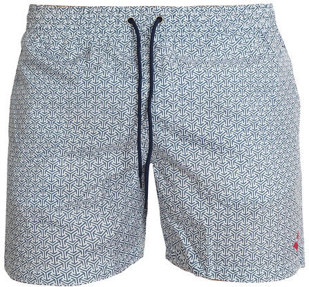 Navigare Boxer da mare uomo con stampa Boxer Mare uomo Blu taglia XXL