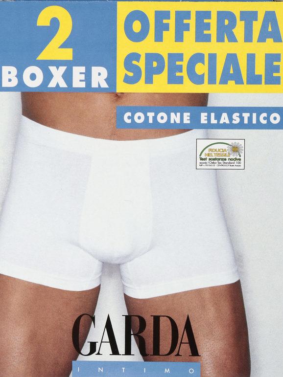 Garda Boxer uomo Confezione 2 pezzi Boxer uomo Bianco taglia 05