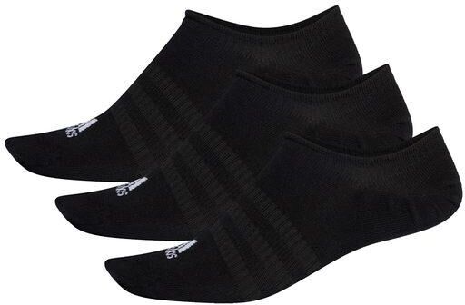 Adidas Calze corte 3 paia Calze unisex Nero taglia 40/42