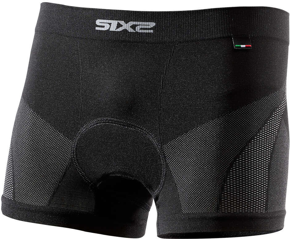 Boxer Con Fondello AGILE Sixs BOX2 V2 Black Carbon taglia XL/2XL