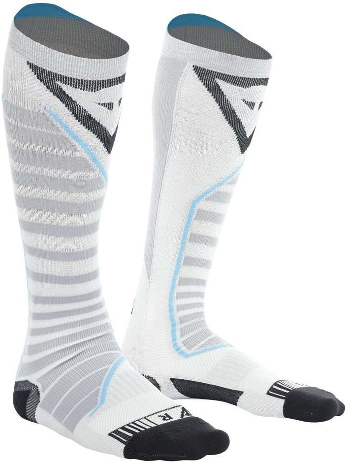 Calze Lunghe Estive FL Dainese DRY LONG SOCKS Nero Blu taglia 45-47