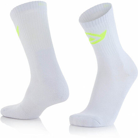 Calze Moto Corte Acerbis Cotton Socks Bianco taglia S/M