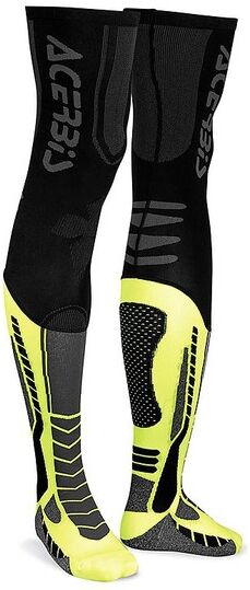 Calze Moto Tecniche Acerbis X-Leg pro Nero Giallo taglia L/XL