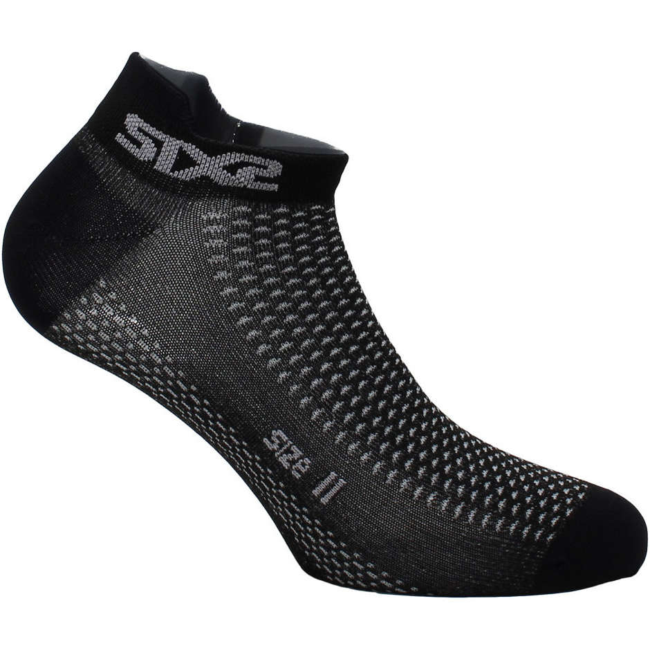 Sixs Calzini fantasmino moto e bici tecnici sixs fant s nero carbon