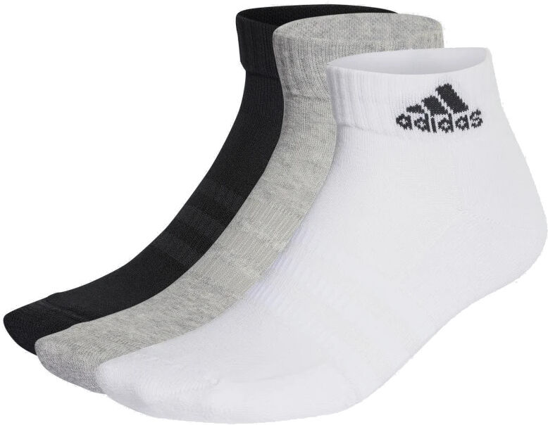 adidas Calzettoni Socks cotone Cushioned Sportswear Ankle Socks 3 Paia Unisex