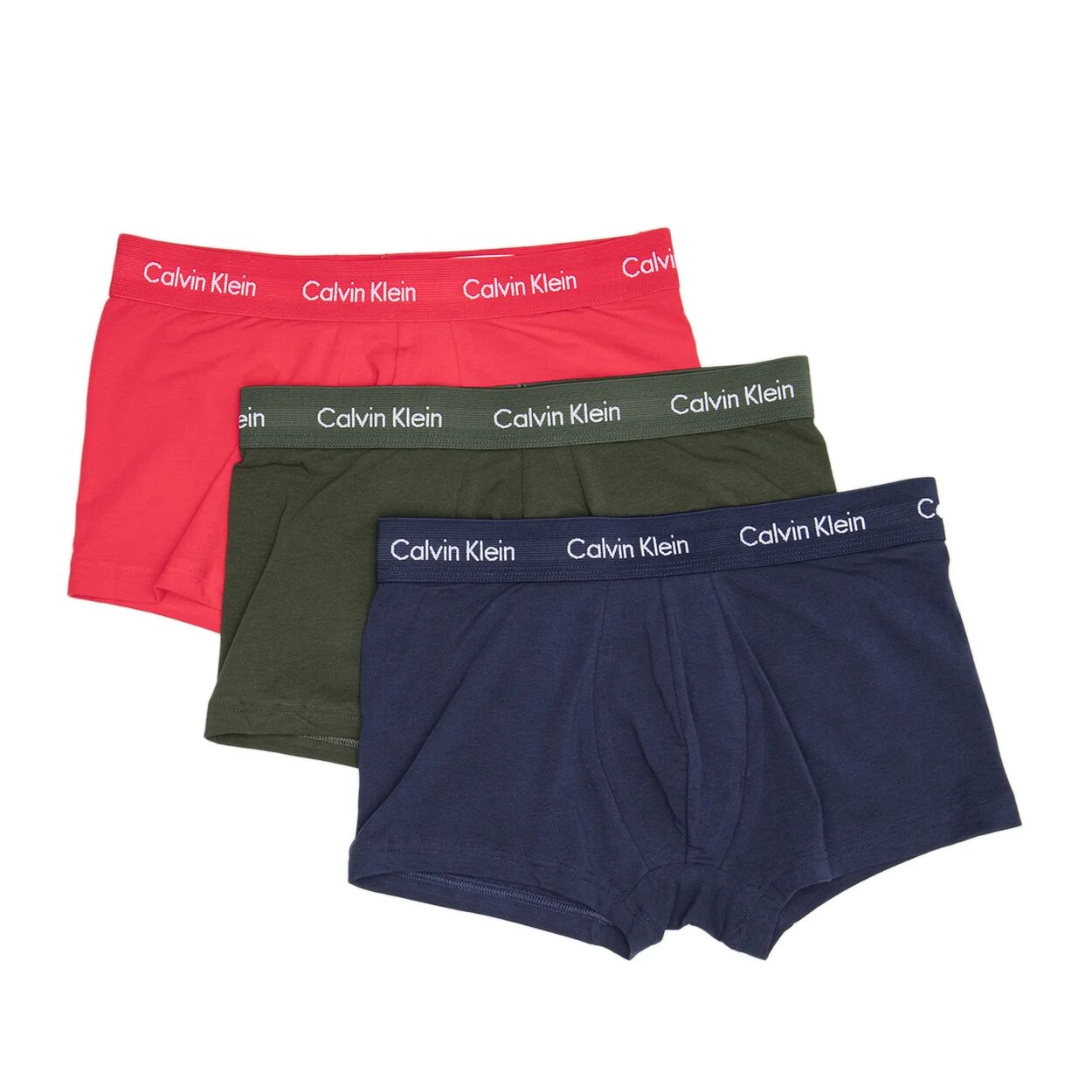 Calvin Klein Confezione da tre di Boxer aderenti multicolor