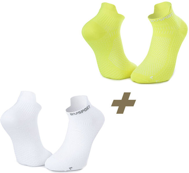 BV Sport Light 3D - calzini running White/Yellow 39/41