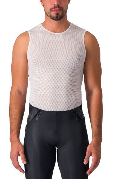 Castelli Pro Mesh 2.0 - maglietta tecnica senza maniche - uomo White M