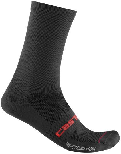 Castelli Re-Cycle Thermal 18 - calzini ciclismo Black S/M