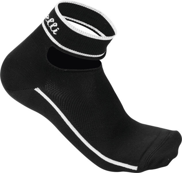 Castelli Calzini Sexy Black/White S/M (35 - 38)