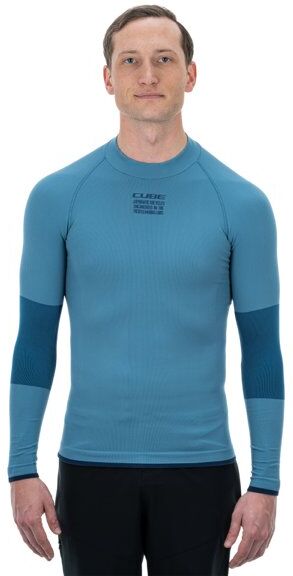 Cube Race Be Cool - maglietta tecnica a maniche lunghe - uomo blue XS/S