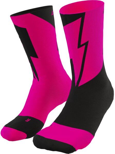 Dynafit No Pain No Gain - calzini corti Pink/Black 39/42