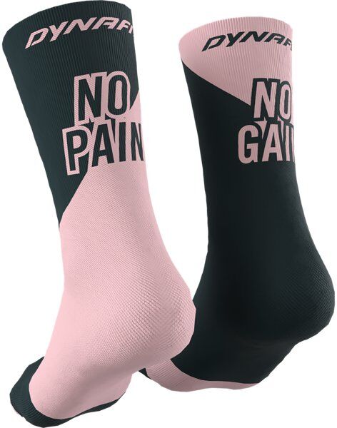 Dynafit No Pain No Gain - calzini corti Black/Pink 35/38