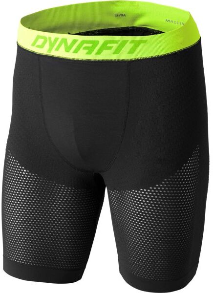 Dynafit Race Dryarn® Men B - calzamaglia - uomo Black/Yellow L/XL