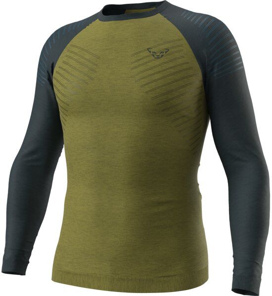 Dynafit Tour Light Merino - maglietta tecnica a manica lunga - uomo Green/Dark Blue S