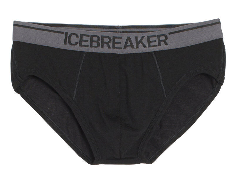 Icebreaker Anatomica Briefs - slip funzionale - uomo Black XL