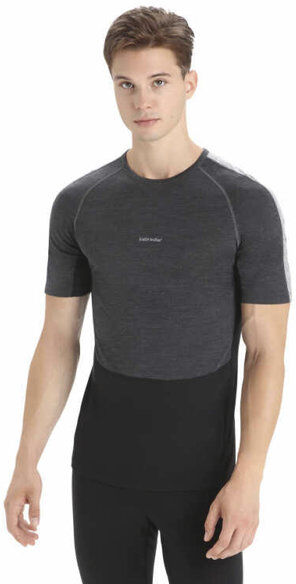 Icebreaker Merino M 125 ZoneKnit - maglietta tecnica - uomo Grey 2XL