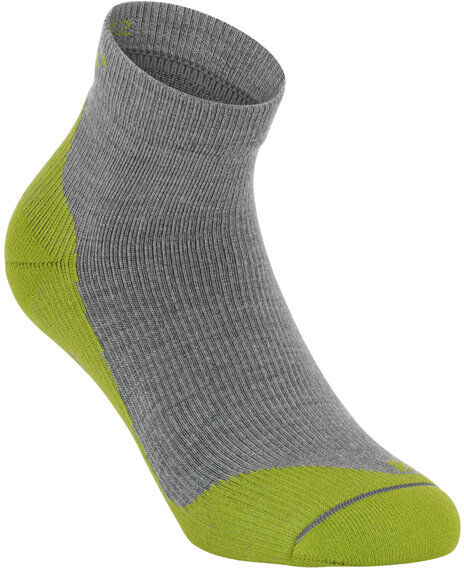 Meru Pandras - calzini corti Dark Grey/Green 35/38