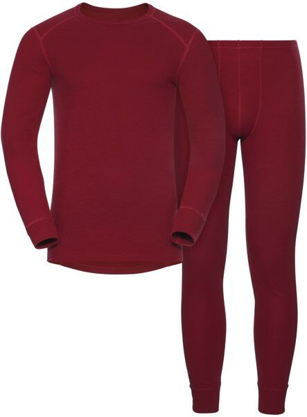 Odlo Set Warm - completo intimo - uomo Red M