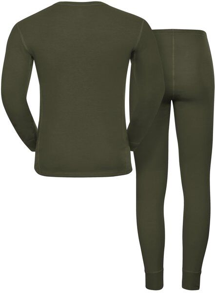 Odlo Set Warm - completo intimo - uomo Green M