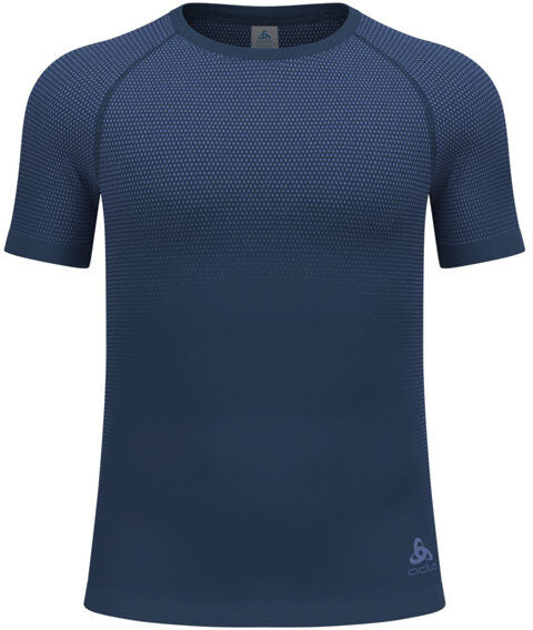 Odlo Top Crew Performance Light Eco - maglietta tecnica - uomo Dark Blue L