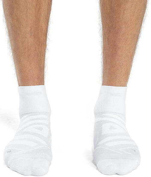 On Performance Mid Sock M - calzini running - uomo White L (EU 44-45)