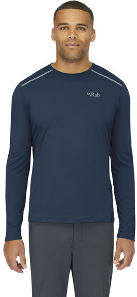 Rab Force LS Tee M - maglietta tecnica - uomo Dark Blue M