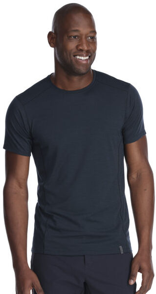 Rab Syncrino Base Tee M - maglietta tecnica - uomo Dark Grey M