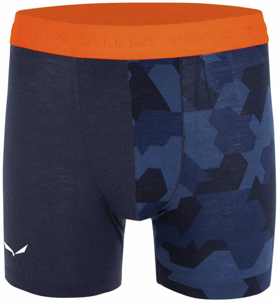 Salewa Cristallo Warm AMR - boxer - uomo Dark Blue/Orange 52