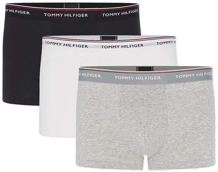 Tommy Hilfiger Trunk 3 pairs - boxer - uomo Grey/White/Black S