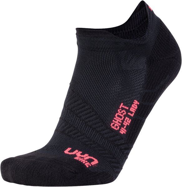 Uyn L Cycling Ghost - calzini ciclismo Black/Pink 41/42