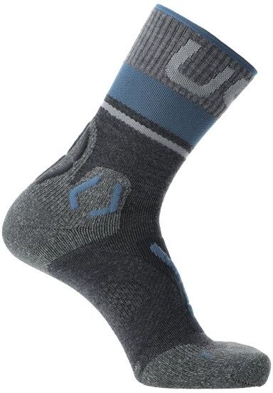 Uyn Trekking One Merino - calzini corti Grey/Blue 45/47