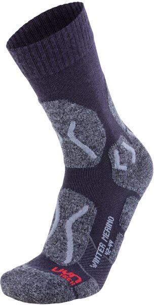 Uyn Trekking Winter Merino - calzini corti - uomo Grey/Black 39/41