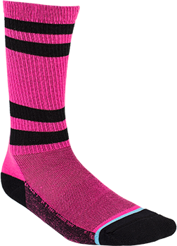 FXR Calze  Turbo Athletic Oceano-Rosa