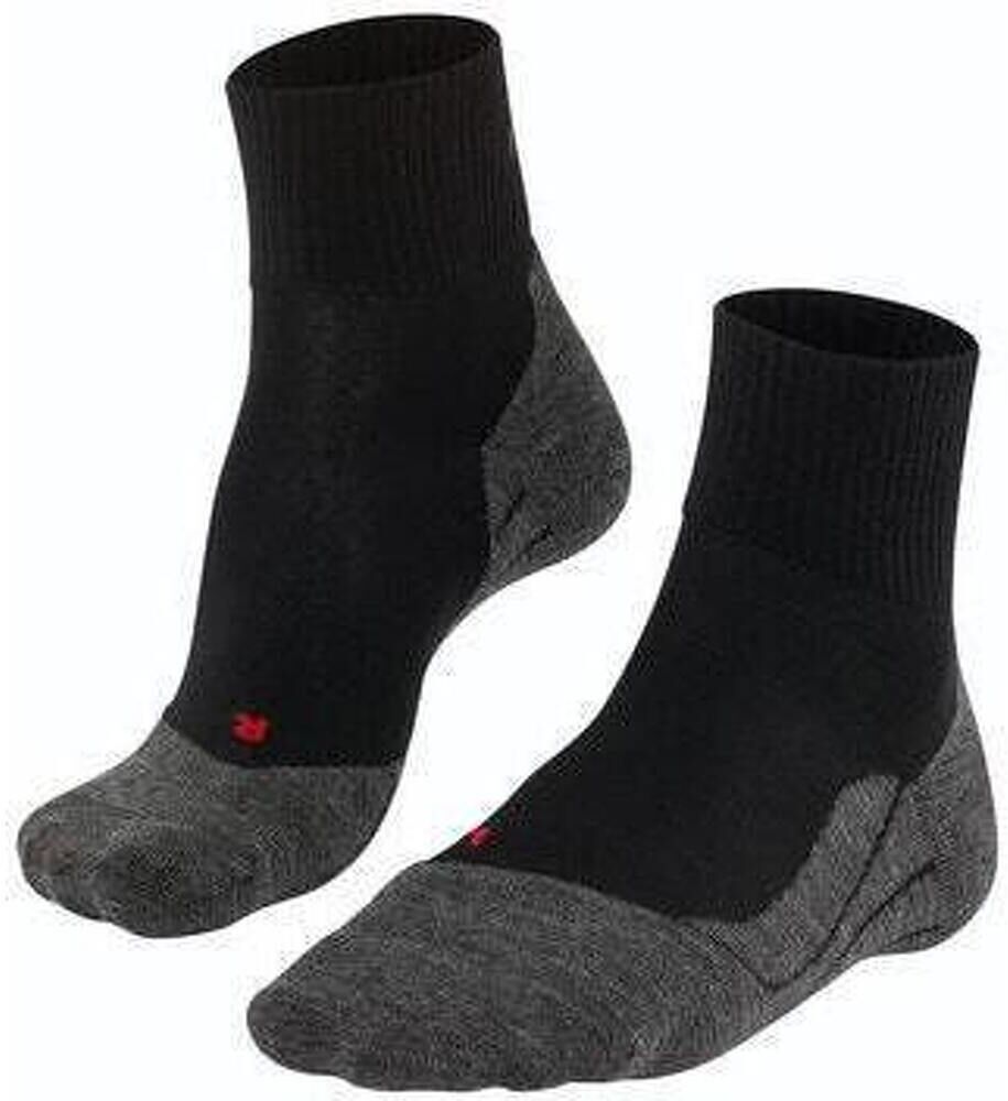 Falke Calzini Corti Tk5 Wool - Uomo - 39/41;44/45;46/48;42/43 - Nero