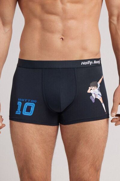 Intimissimi Boxer Holly e Benji™ in Cotone Natural Fresh Uomo Blu Taglia 4