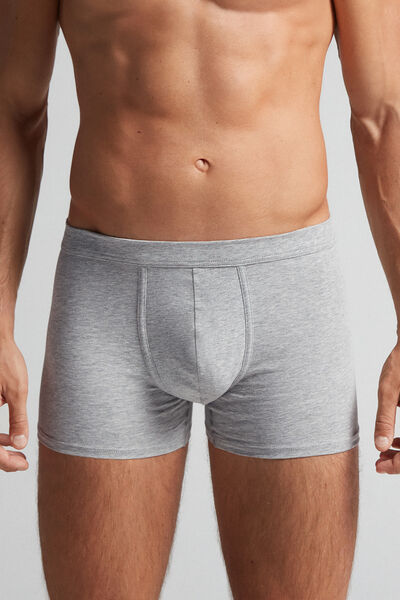 Intimissimi Boxer in Cotone Superior Uomo Grigio Taglia 4