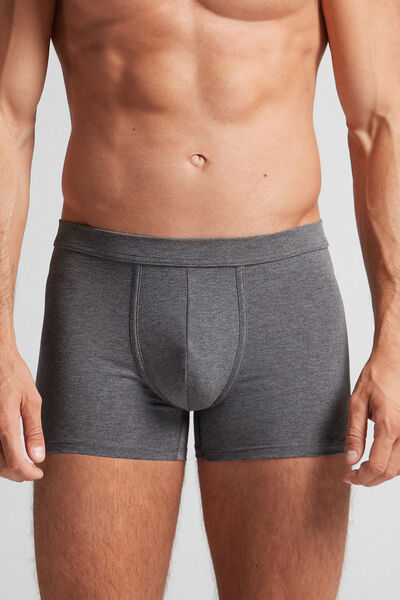 Intimissimi Boxer in Cotone Superior Uomo Grigio Scuro Taglia 6