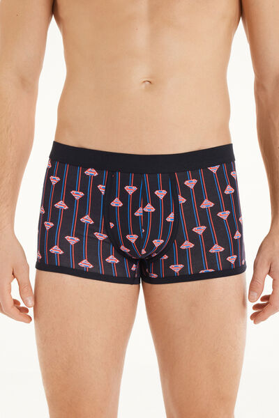 Tezenis Boxer Stampa Superman Uomo Blu Tamaño M