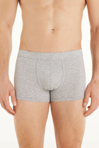 Tezenis Boxer in Leggerissimo in Cotone Extrafine Uomo Grigio Tamaño L