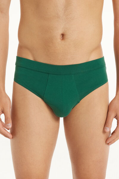 Tezenis Slip in Cotone Elasticizzato Uomo Verde Tamaño XXL