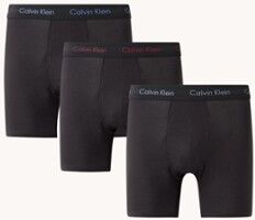 Calvin Klein Boxershorts met logoband in 3-pack - Royalblauw