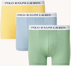 Ralph Lauren Boxershorts met logoband in 3-pack - Geel