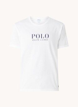 Ralph Lauren Pyjamatop met logoprint - Wit