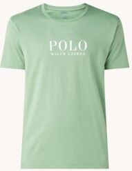 Ralph Lauren Pyjamatop met logoprint - Groen