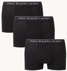 Ralph Lauren Boxershorts met logoband in 3-pack - Zwart