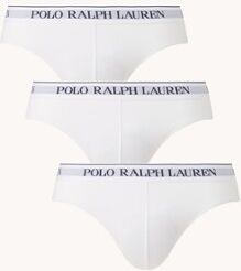 Ralph Lauren Slip van katoen in 3-pack - Wit