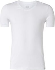 Schiesser Long Life Soft T-shirt met V-hals - Wit