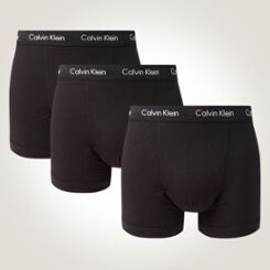 Calvin Klein 3-pack Trunk 2662 boxershorts - Zwart