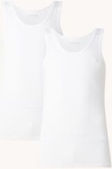 Jockey Tanktop in lyocellblend in 2-pack - Wit